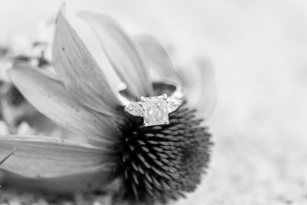 Engagement ring photo