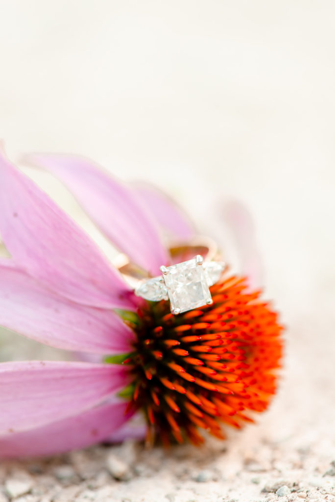 Engagement ring photo