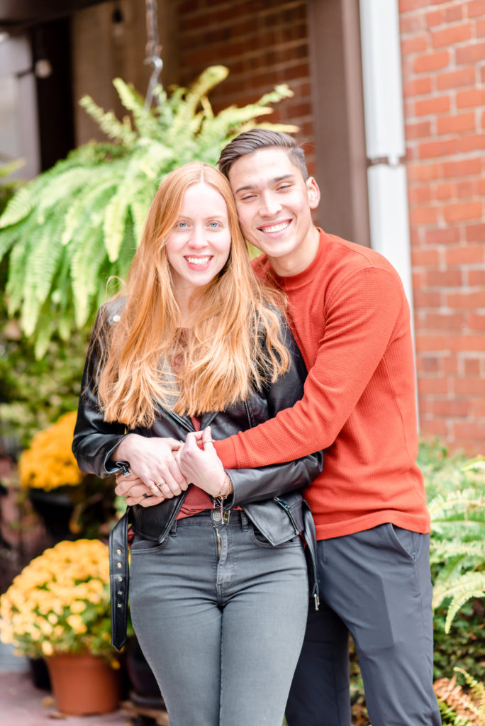 Downtown Zionsville Engagement Session