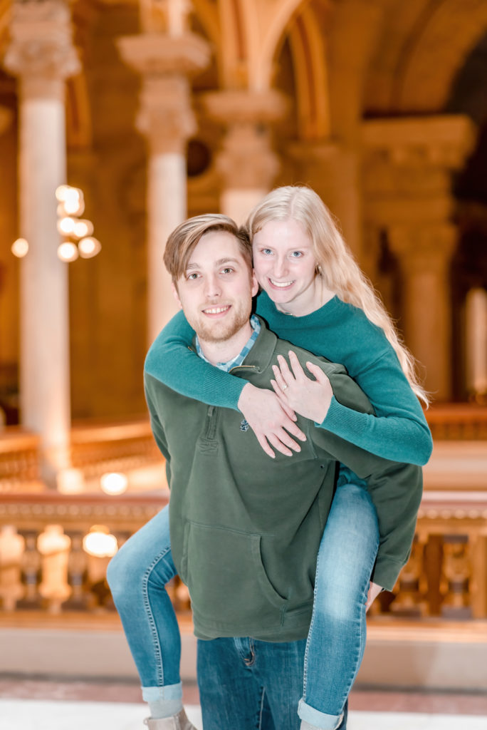 Indiana State House Engagement Photos