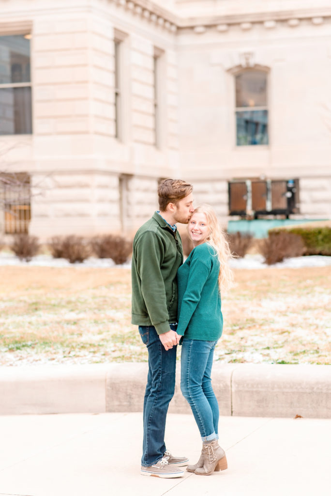 Indiana State House Engagement Photos