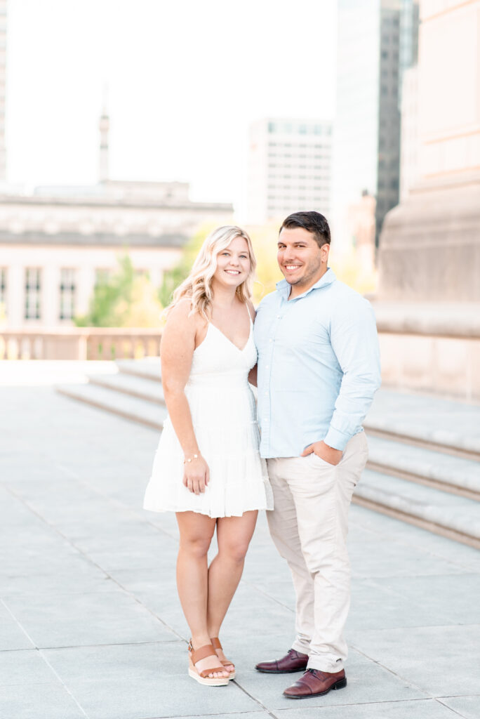 Downtown Indianapolis Engagement Session