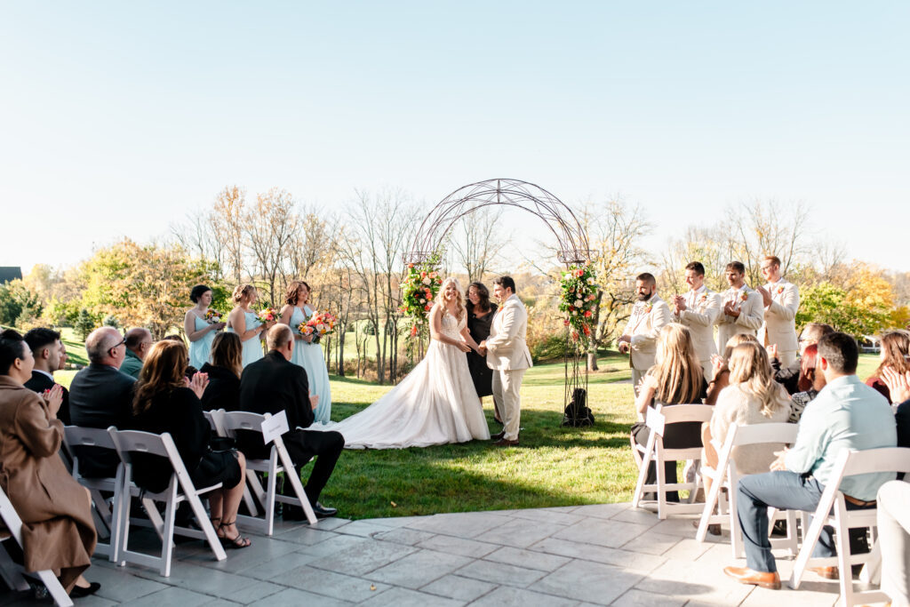 fall wedding at Chatham Hills